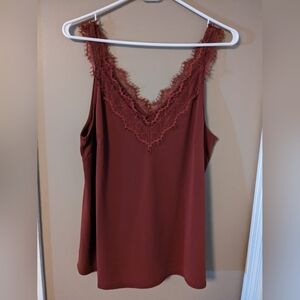 Lace trim cami